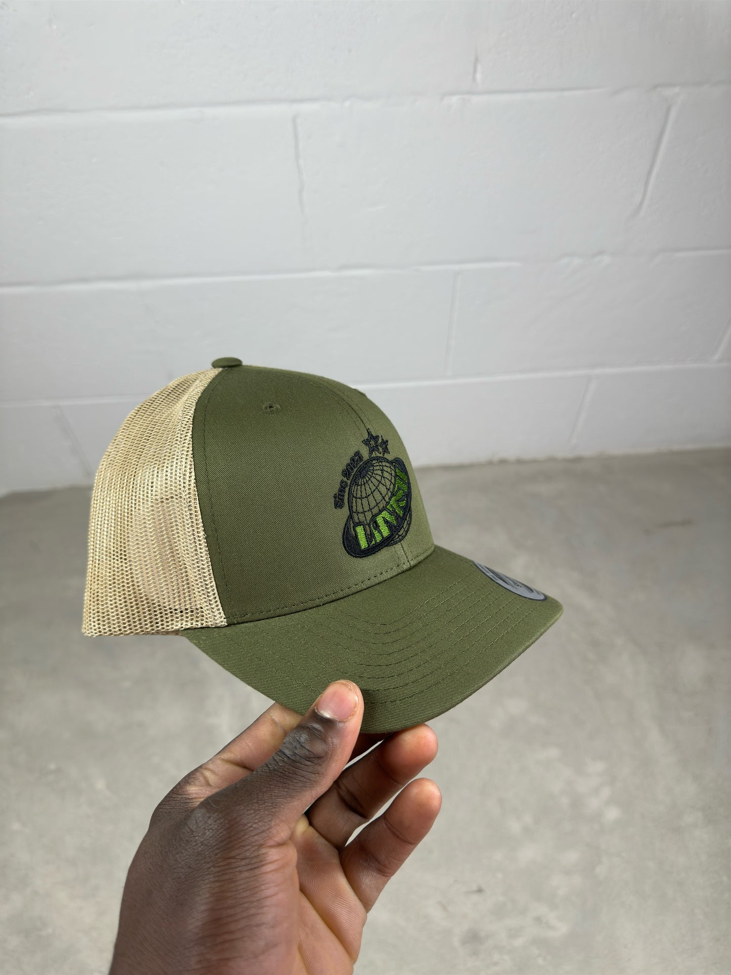 GLOBAL LAVISHWRLD CAP KHAKI