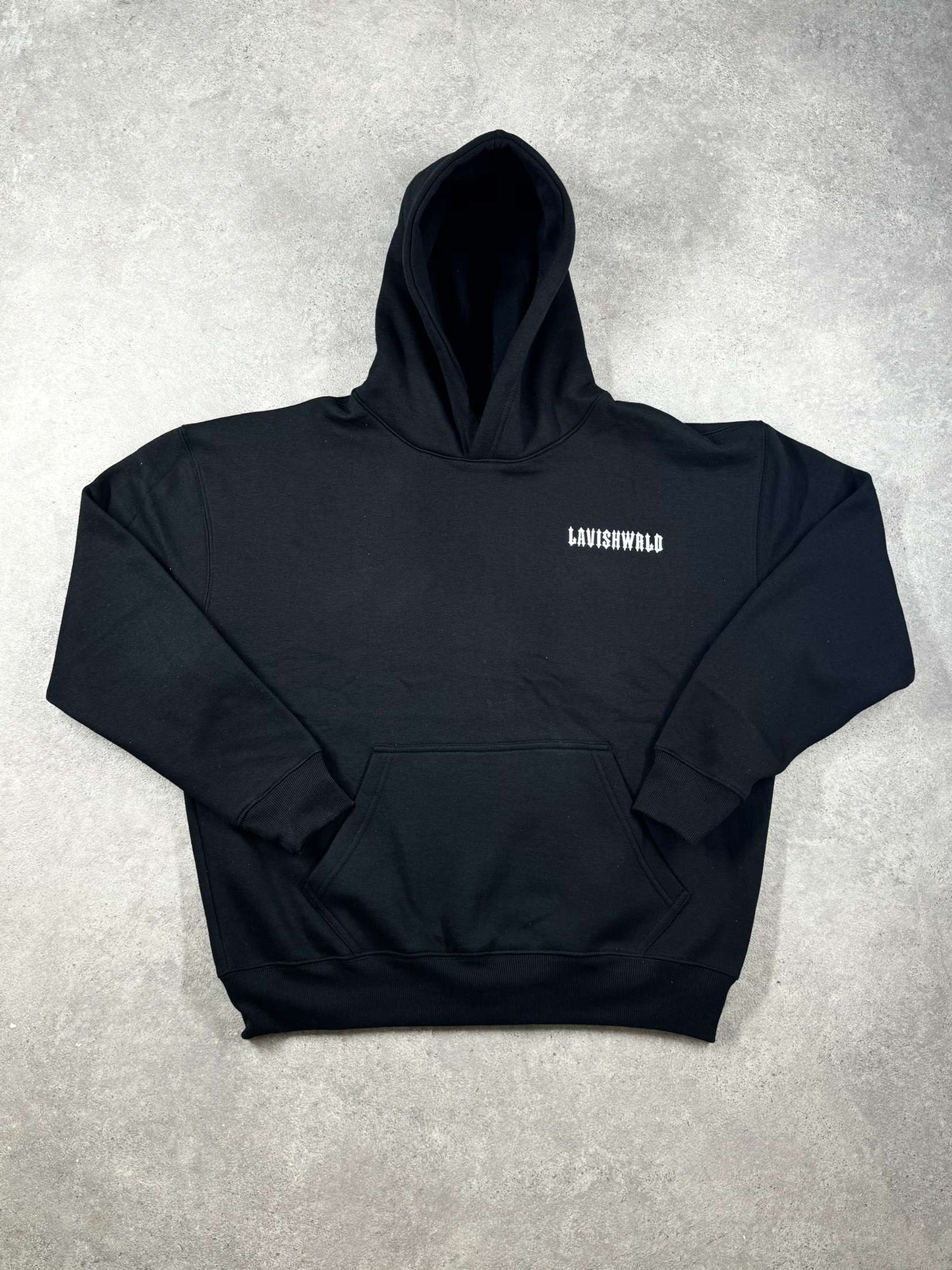 Black "LOYALTY OVER LOVE" Hoodie